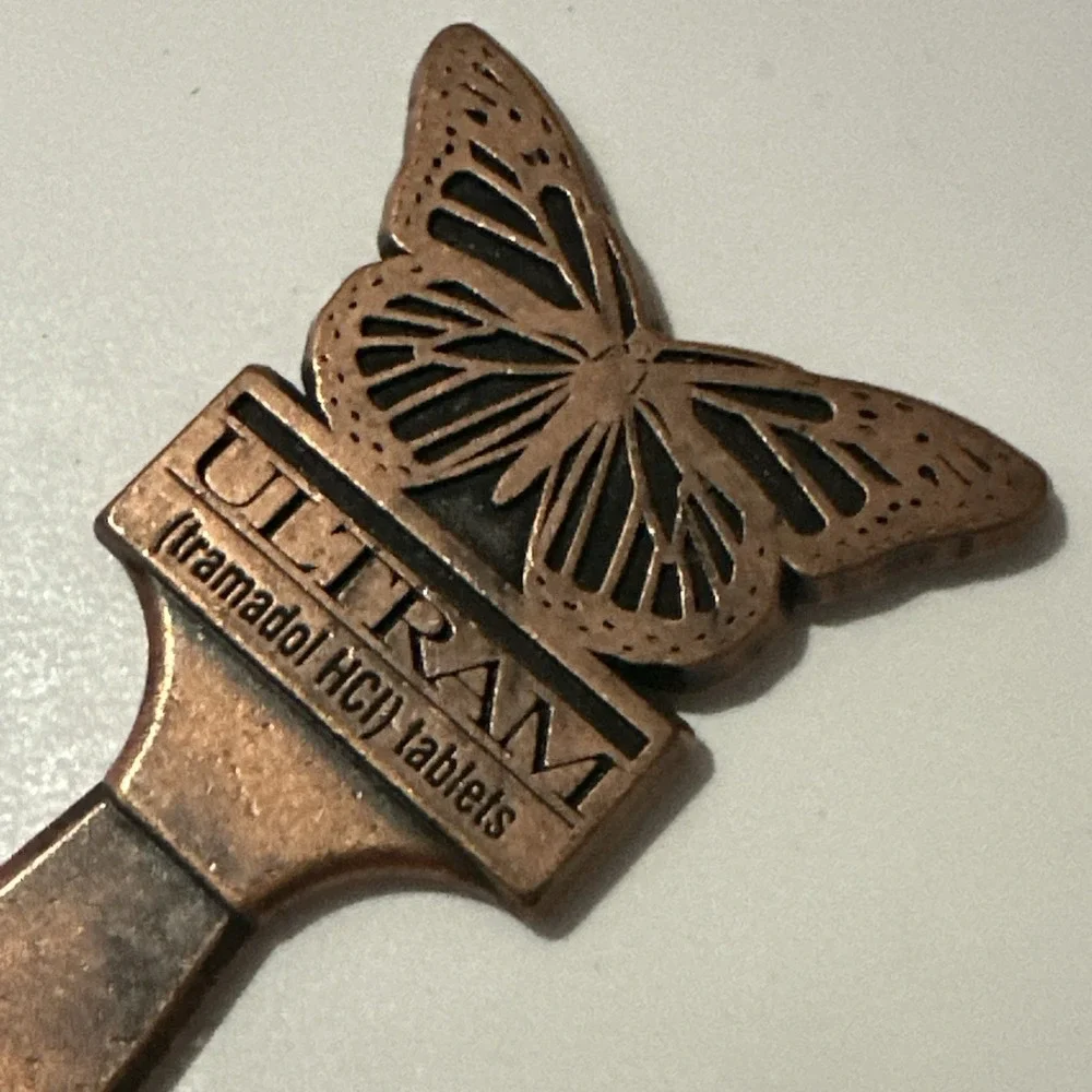 Promotional letter opener for the medication Ultram (tramadol HCl) tablets.